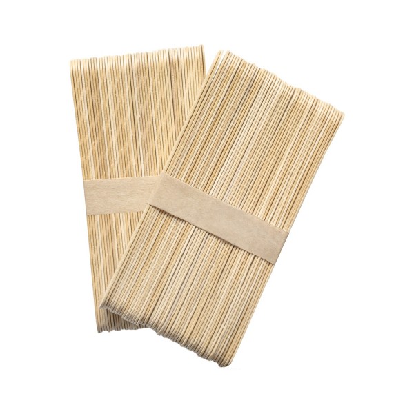 100 pz Spatole in legno per ceretta EXPERT 20 - 162x18 mm Staleks 4,40 €