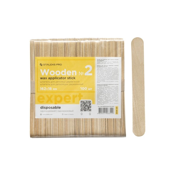 100 pz Spatole in legno per ceretta EXPERT 20 Staleks 4,40 €