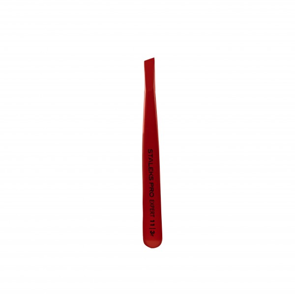 Pinzette per sopracciglia EXPERT 11 TYPE 3r (largo inclinato) - colore rosso Staleks 8,00 €
