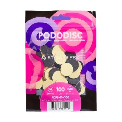 50 pezzi di dischi ricarica con base morbido per PODODISC misura M - Grana 100 Staleks 4,00 €