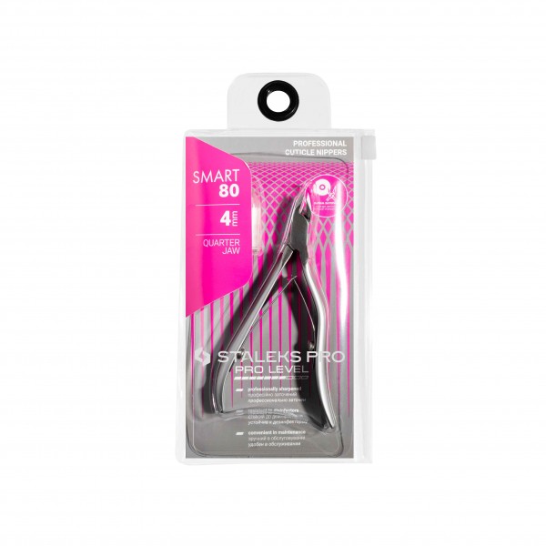 Tronchesina Professionale per cuticole SMART 80 4 mm Staleks 22,50 €