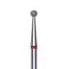 Punta diamantata a sfera, rosso, diametro punta 2.5 mm Staleks 3,50 €