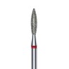 Punta diamantata Fiamma, rosso, diametro 2.3 mm - lunghezza punta 10 mm Staleks 3,50 €