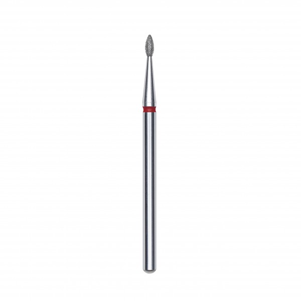 Punta diamantata Goccia, rosso, diametro 1.6 mm - lunghezza punta 4 mm Staleks 4,50 €