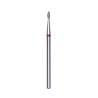 Punta diamantata Goccia, rosso, diametro 1.6 mm - lunghezza punta 4 mm Staleks 3,50 €