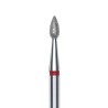 Punta diamantata Goccia, rosso, diametro 2.3 mm - lunghezza punta 5 mm Staleks 3,50 €