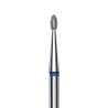 Punta diamantata Gemma, blu, diametro 1.6 mm - lunghezza punta 3.4 mm Staleks 3,50 €