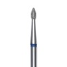 Punta diamantata Gemma Appuntita, blu, diametro 1.8 mm - lunghezza punta 4 mm Staleks 3,50 €