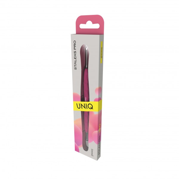 Spatola per manicure con manico in silicone "Gummy" UNIQ 11 TYPE 1 Staleks 7,00 €