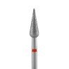 Punta diamantata Pera Appuntita, rosso, diametro 4 mm - lunghezza punta 12 mm Staleks 6,50 €