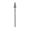 Punta diamantata Pera Arrotondata, rosso, diametro 5 mm - lunghezza punta 12 mm Staleks 9,50 €