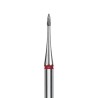 Punta Diamantata Mini Fiamma, rossa, Diametro 1 mm / Parte Operativa 3 mm Staleks 3,50 €