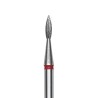 Punta diamantata Fiamma Appuntita, rossa, diametro 1.8 mm - lunghezza punta 8 mm Staleks 3,50 €