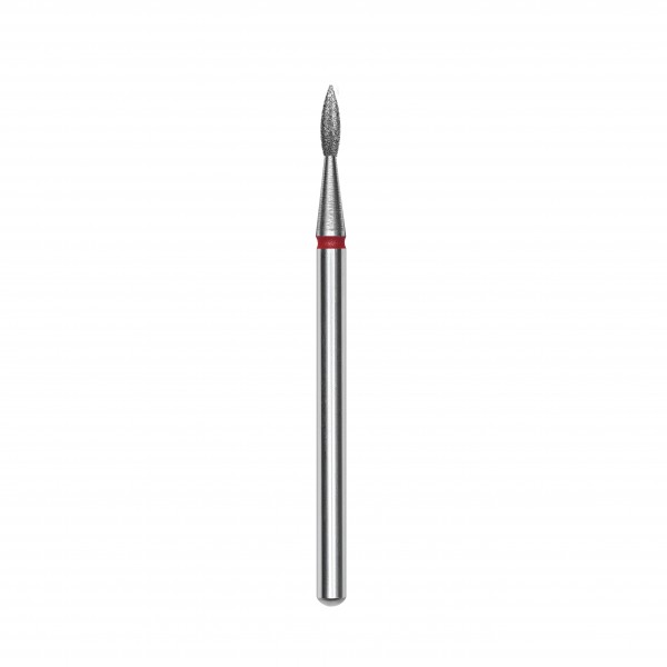 Punta diamantata Fiamma Appuntita, rossa, diametro 1.8 mm - lunghezza punta 8 mm Staleks 4,50 €