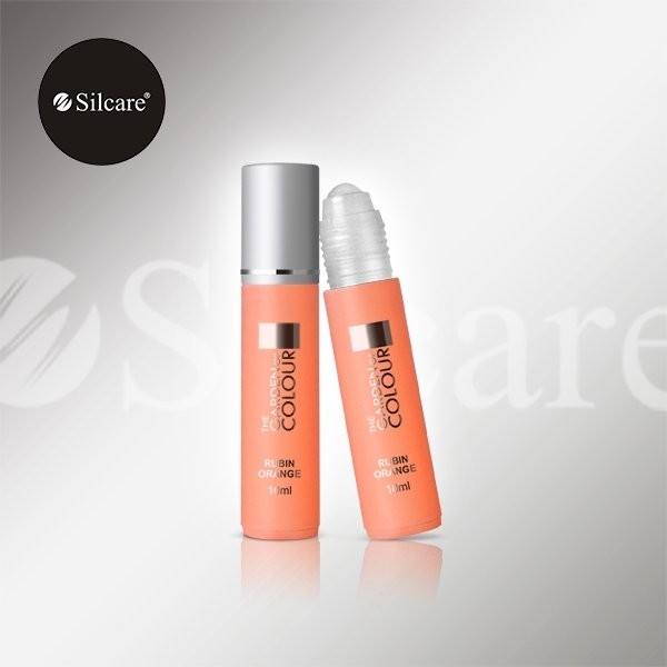 The Garden of Colour - Olio per unghie e cuticole - Rubin Orange 11ml - Vetro Silcare 2,60 €