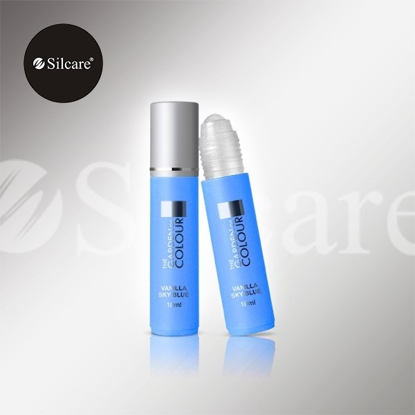 The Garden of Colour - Olio per unghie e cuticole - Vanilla Sky Blue 11ml - Vetro Silcare 2,60 €