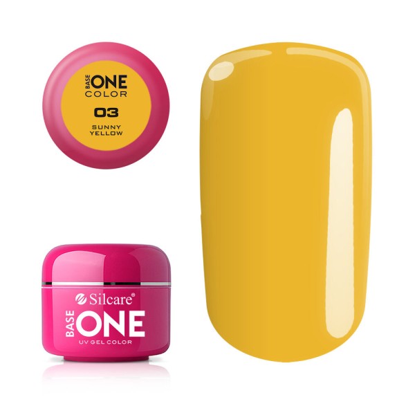 Color Gel - Classic - Nr 03 - Sunny Yellow  Silcare 3,49 €