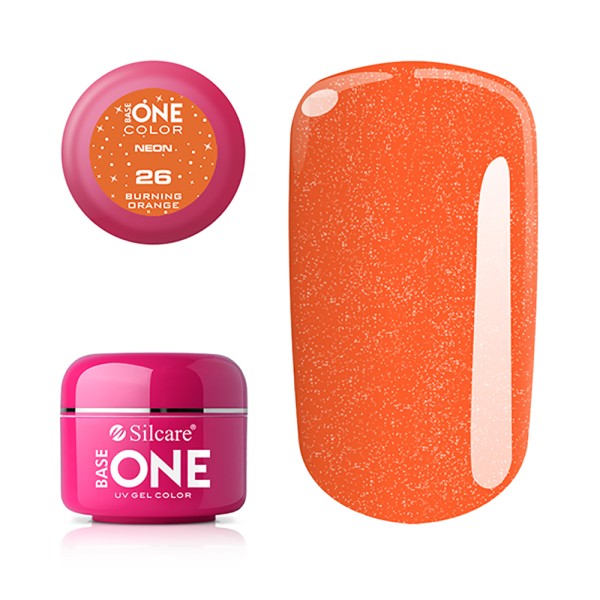 Color Gel - Fluorescenti Neon - Nr 26 - Burning Orange Silcare 3,49 €