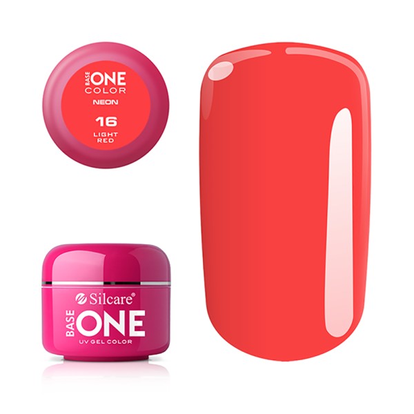 Color Gel - Fluorescenti Neon - Nr 16 - Light Red Silcare 3,49 €