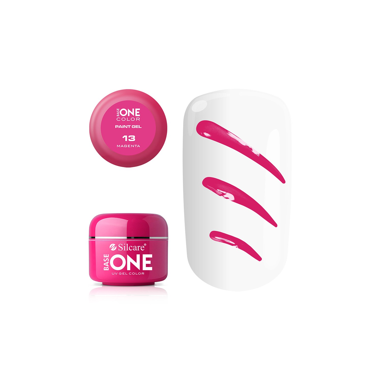 Paint Gel - Nr 13 - Magenta Silcare 3,49 €