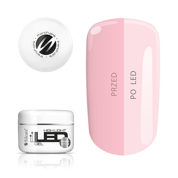 High Light Led Gel - French Pink - Costruttore 100gr Silcare 25,30 €