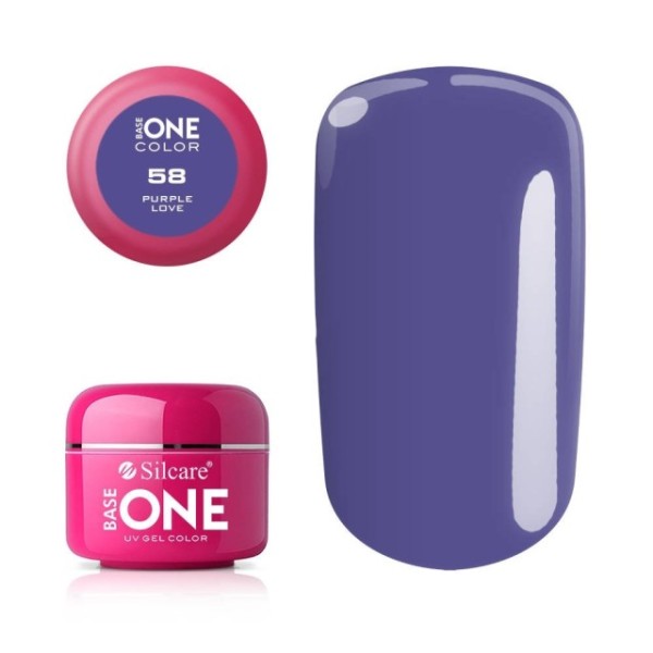 Color Gel - Classic - Nr 58 - Purple Love  Silcare 3,49 €