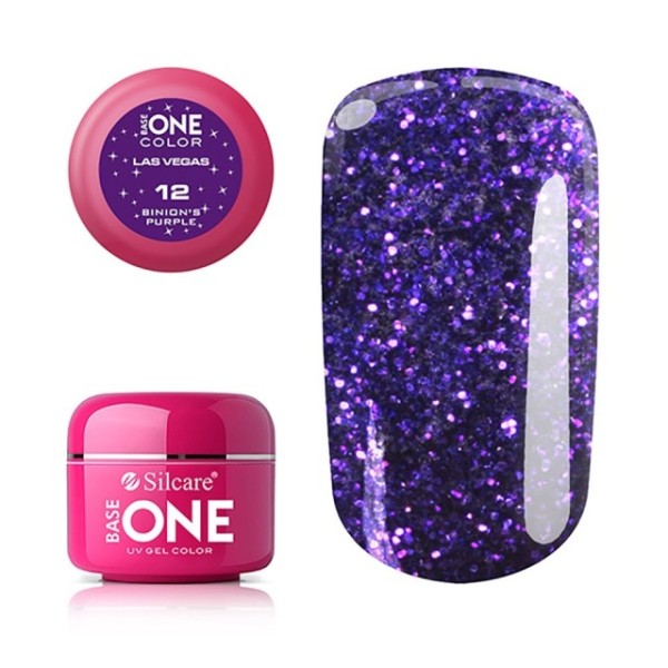 Color Gel - Glitter Las Vegas - Nr 12 - Binion's Purple Silcare 3,49 €