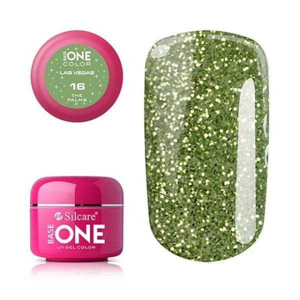 Color Gel - Glitter Las Vegas - Nr 16 - The Palms Silcare 3,49 €