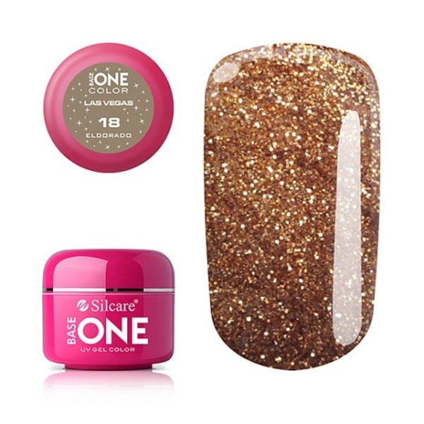 Color Gel - Glitter Las Vegas - Nr 18 - Eldorado Silcare 3,49 €