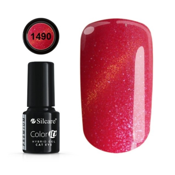 Color it! PREMIUM - Nr 1490 - Cat Eye Silcare 4,37 €