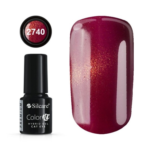 Color it! PREMIUM - Nr 2740 - Cat Eye Silcare 4,37 €