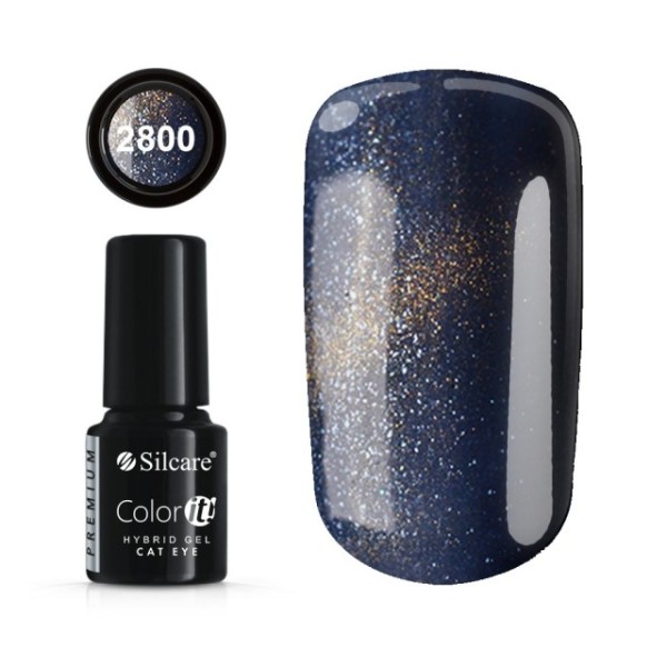 Color it! PREMIUM - Nr 2800 - Cat Eye Silcare 4,37 €