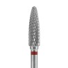 Punta Carbide Conica, rosso, diametro 4 mm - lunghezza punta 14 mm Staleks 18,80 €