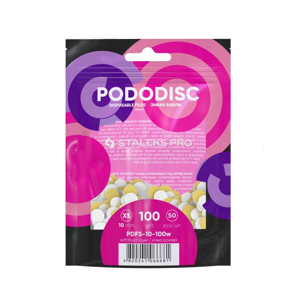 50 pezzi di dischi ricarica con base morbido per PODODISC misura XS - Grana 100 Staleks 3,30 €