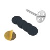set base PODODISC per pedicure misura S (15 mm) con 5 pezzi lima monouso - Grana 180 Staleks 12,50 €