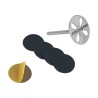 Set base allungato PODODISC misura L (25 mm) con 5 pezzi lima monouso - Grana 180 Staleks 16,50 €