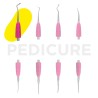 Parte operativa della spatola Combo UNIQ 31 curette (curvatura verso sinistra) Staleks 4,20 €