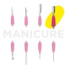 Parte operativa della spatola Combo UNIQ 16 pusher rotondo stretto Staleks 3,80 €