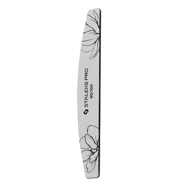 Crescent mineral nail file EXPERT 40 80/100 grit (25 pcs) Staleks 10,00 €