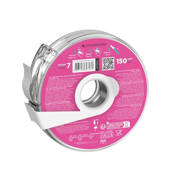 Lima adesive BIANCA in rotolo con custodia - Grana 150 Staleks 15,50 €