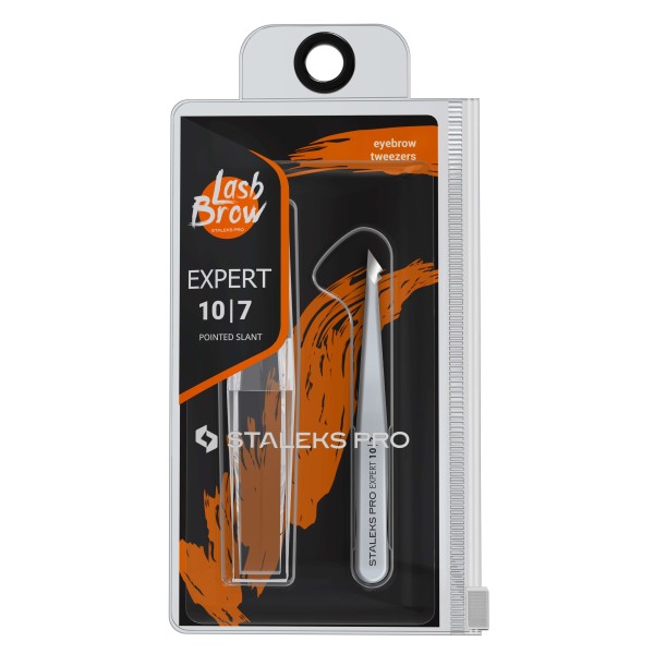 Pinzetta per sopracciglia EXPERT 10 TYPE 7 (obliqua appuntita) Staleks 9,30 €