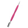 Spatola per manicure con manico in silicone Gummy UNIQ 10 TYPE 6 (punta larga arrotondata e uncino per la pulizia) Staleks 7,...