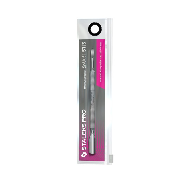 Spingicuticole per manicure SMART 51 TYPE 3 (punta larga arrotondata e punta a uncino per la pulizia) Staleks 6,00 €