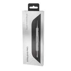 STALEKS EXCLUSIVE 08 03 Pennello per gel a doppia faccia 10 mm liner 10 m