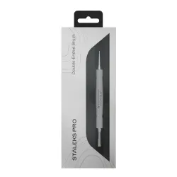 STALEKS EXCLUSIVE 08 03 Pennello per gel a doppia faccia 10 mm liner 10 m
