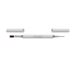STALEKS EXCLUSIVE 08/03 Pennello per gel a doppia faccia 10 mm / liner 10 mm