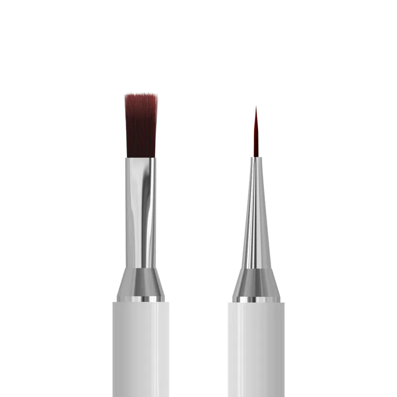 STALEKS EXCLUSIVE 08 03 Pennello per gel a doppia faccia 10 mm liner 10 m