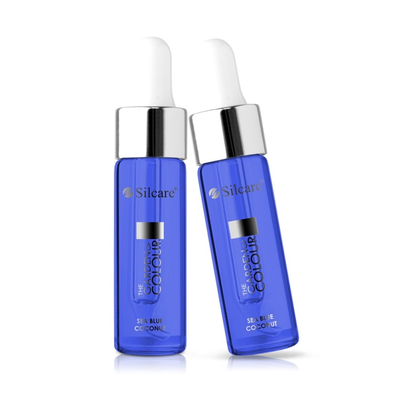 The Garden of Colour Olio per unghie e cuticole Coconut Sea Blue 15ml