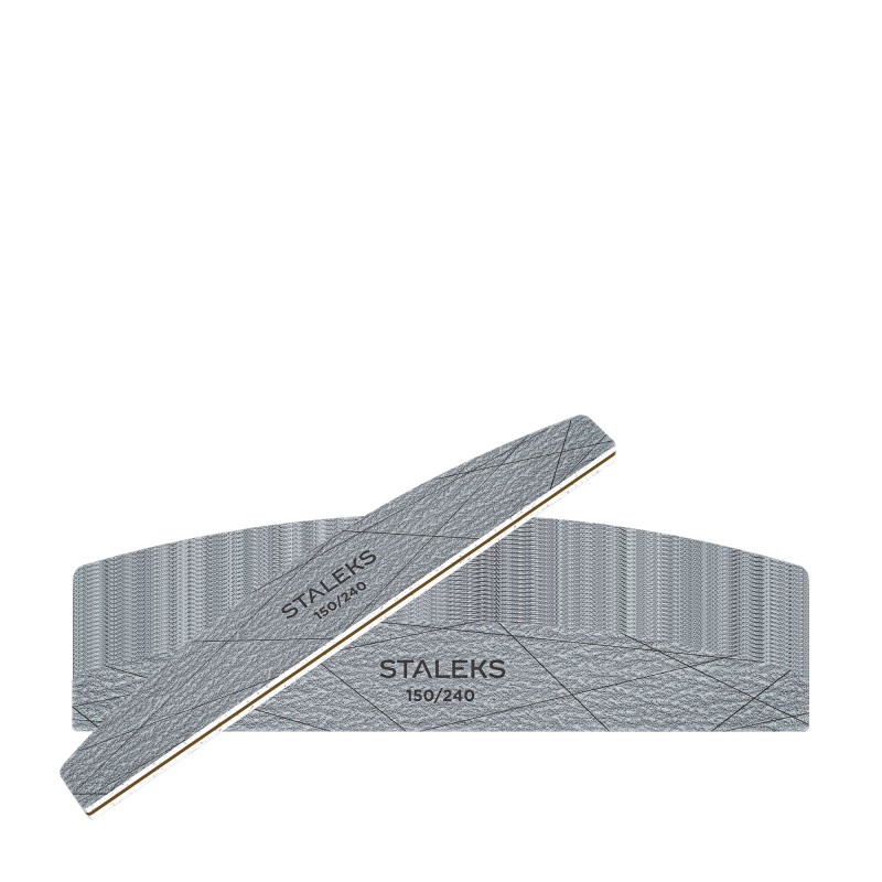 STALEKS SMART 40 Lima minerale per unghie mezzaluna grana 150 240 25 pz