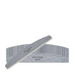 STALEKS SMART 40 Lima minerale per unghie mezzaluna grana 180 240 25 pz